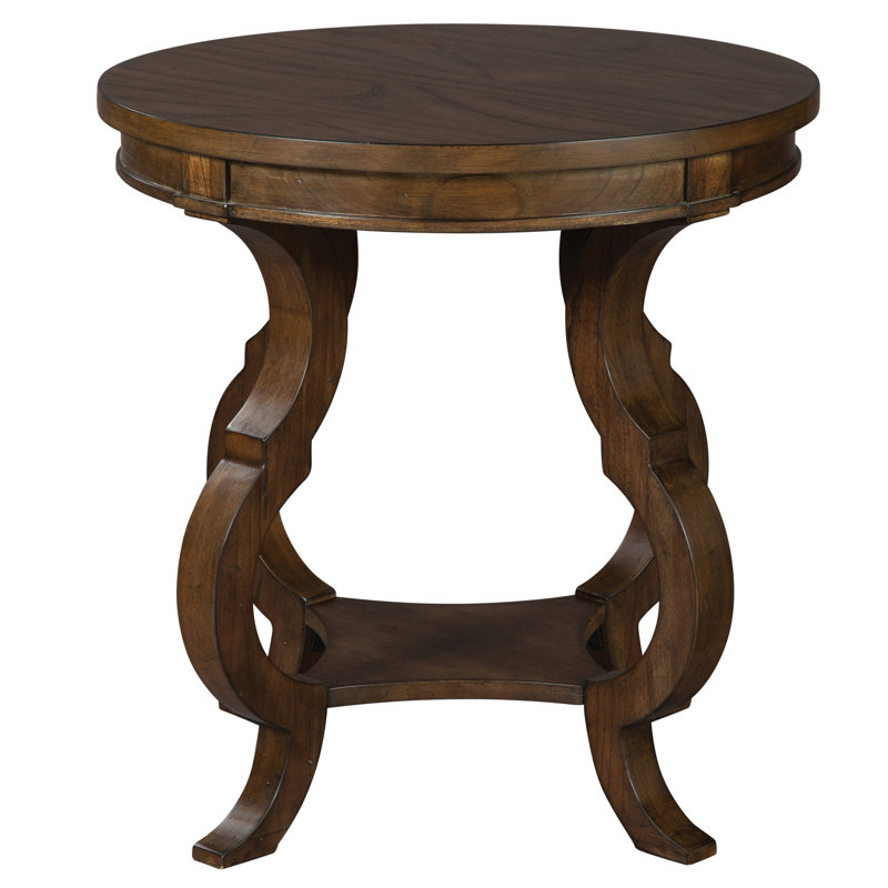 Solid Wood End Table