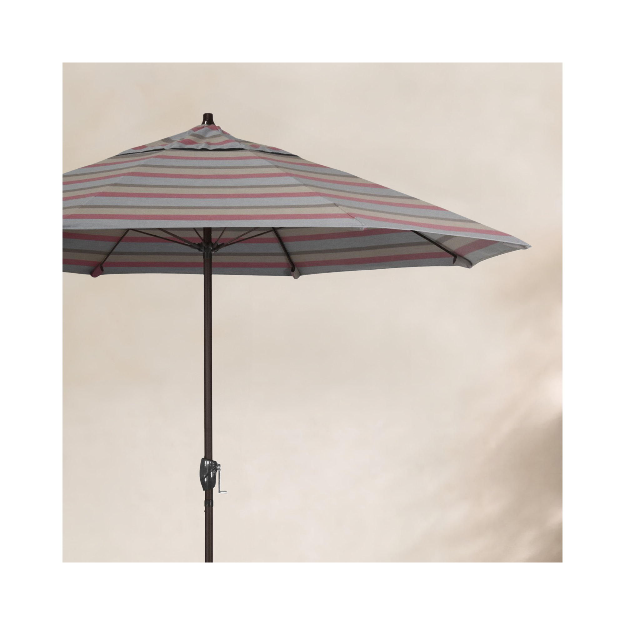 Gino 7.5' Market Sunbrella Umbrella, Gateway Blush Sunbrella®