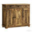 Armoire de plancher de style rustique avec tablettes réglables et grands tiroirs pour des solutions de rangement polyvalentes-403865996