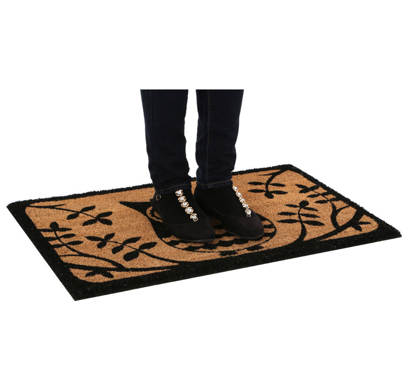 Barry Non-Slip Animal Print Doormat