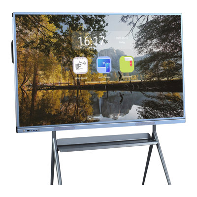 JYXCN Interactive Smart Board, Transform Learning & Meetings! Touch Screen All-in-One with Dual System & Cloud Sharing - Digital Whiteboard for Education & Office?