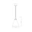 Luminaire suspendu 1 lumière Pays de Galles-239827380-239827382
