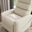 Fauteuil inclinable électrique en similicuir Wibaux avec poches latérales