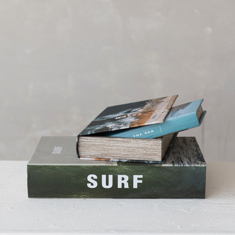 Boîtes de rangement pour livres 3 pièces