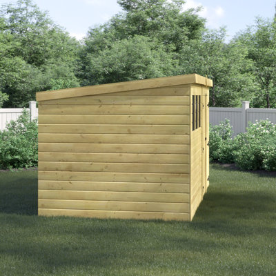 Shiplap Pent Wooden Shed