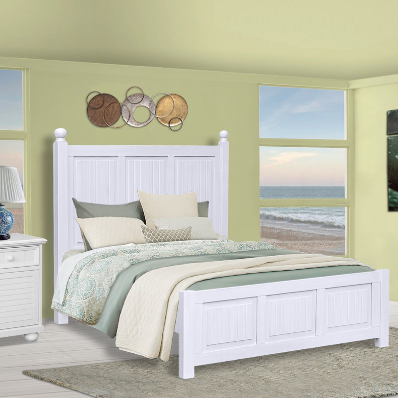 Beachfront Crete Panel Bed, Full