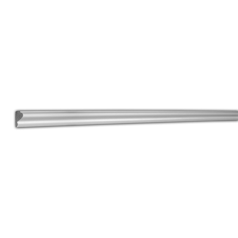 Plastic 1.12'' W x 96'' L Wall Base in Primed What