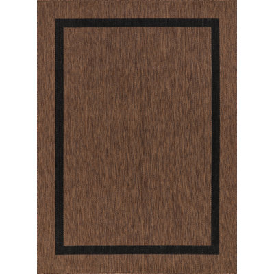 Waikiki Brown Indoor/Outdoor Rug