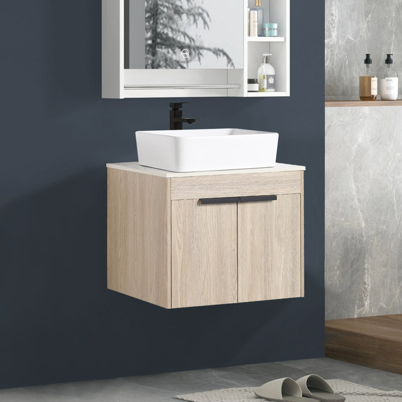  Meuble-lavabo mural avec lavabo, 24"