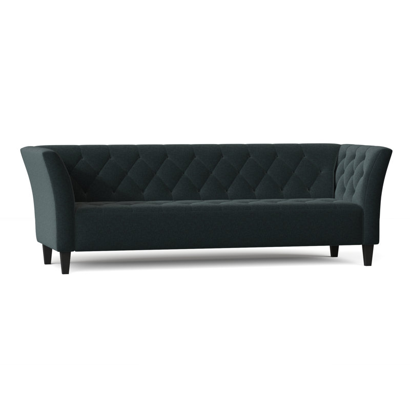 Carruth Upholstered 91'' Sofa, Napa Teal Chenille