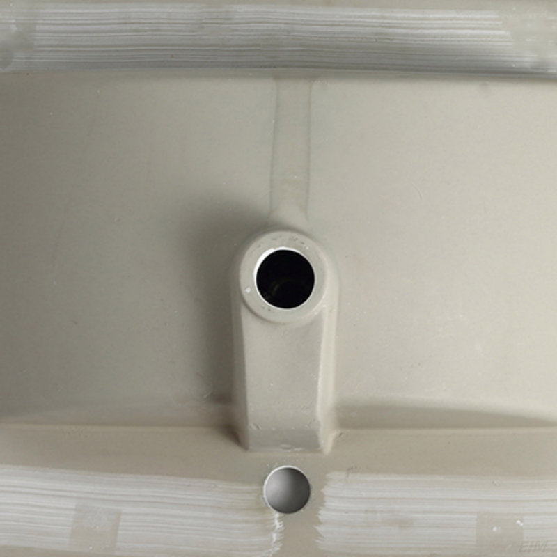 Lavabo de 36 po en céramique pour meuble-lavabo, lavabo supérieur seulement
