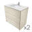 Ella 92'' Double Bathroom Vanity with Engineered Quartz Top-98129560-98129562-98129563