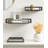 Turgut 2 Piece Metal Floating Shelf-514450819