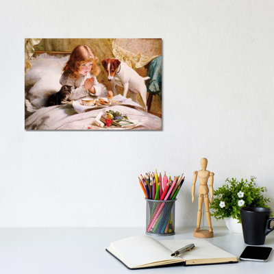 Suspense 1 Piece Wrapped Canvas Painting