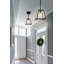 Luminaire suspendu lanterne carré noir 1 lumière