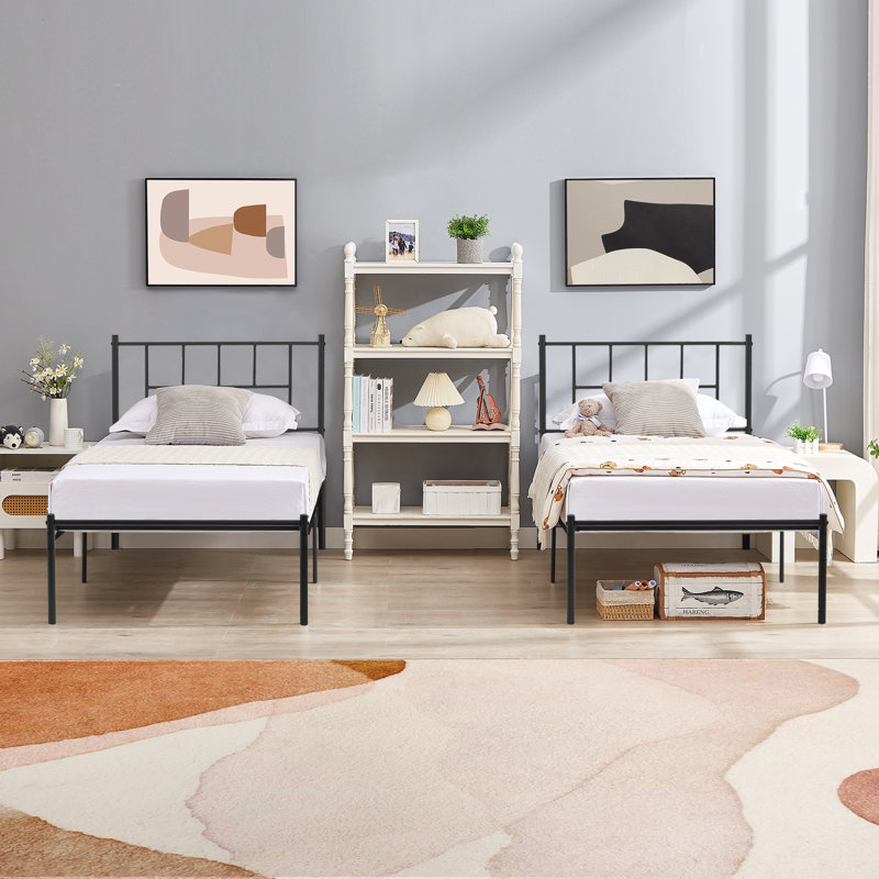 Orabelle Metal Bed, Black