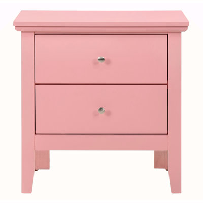 Table de chevet avec tiroirs Teal Elegance