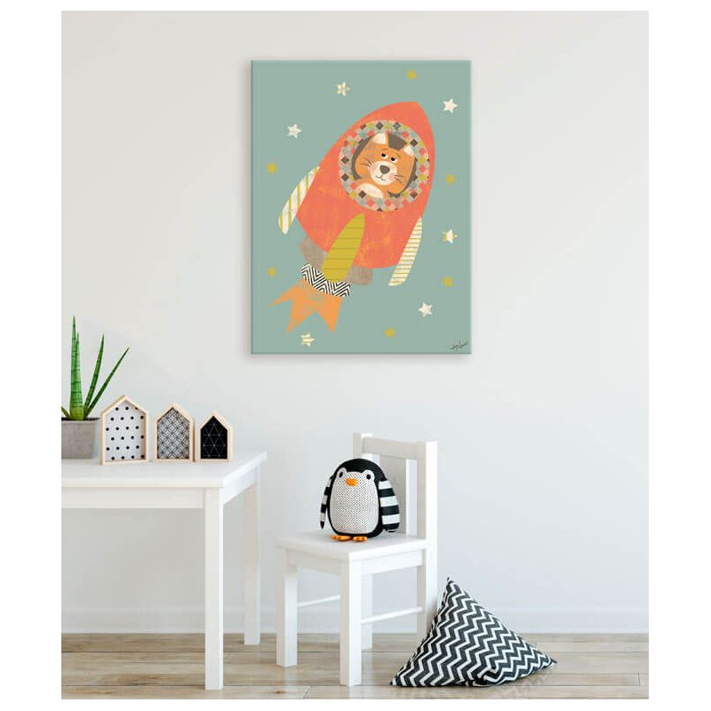 Oh My, Flying High, art sur toile