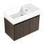 Armoire de meuble-lavabo 30 po avec lavabo, charnières, matériau pour meuble-lavabo, résine-99055345-99055346