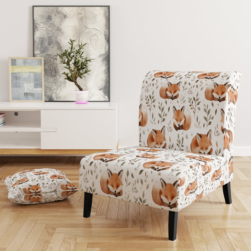 Fauteuil de chambre Kids Fox, Pantoufle sans accoudoirs