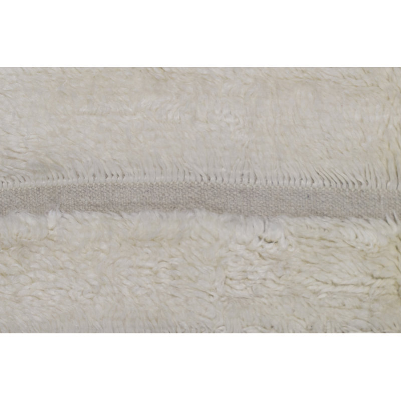 Wool Striped Area Rug, Rectangle 6' x 9'