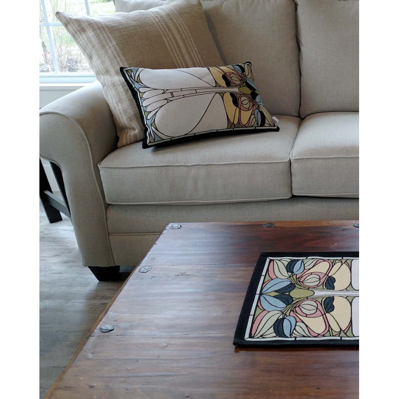 Cotton Blend Throw Pillow