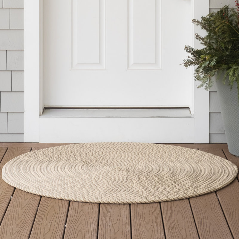 Schwanda Woven Chevron Rugs, Rond 10 pi