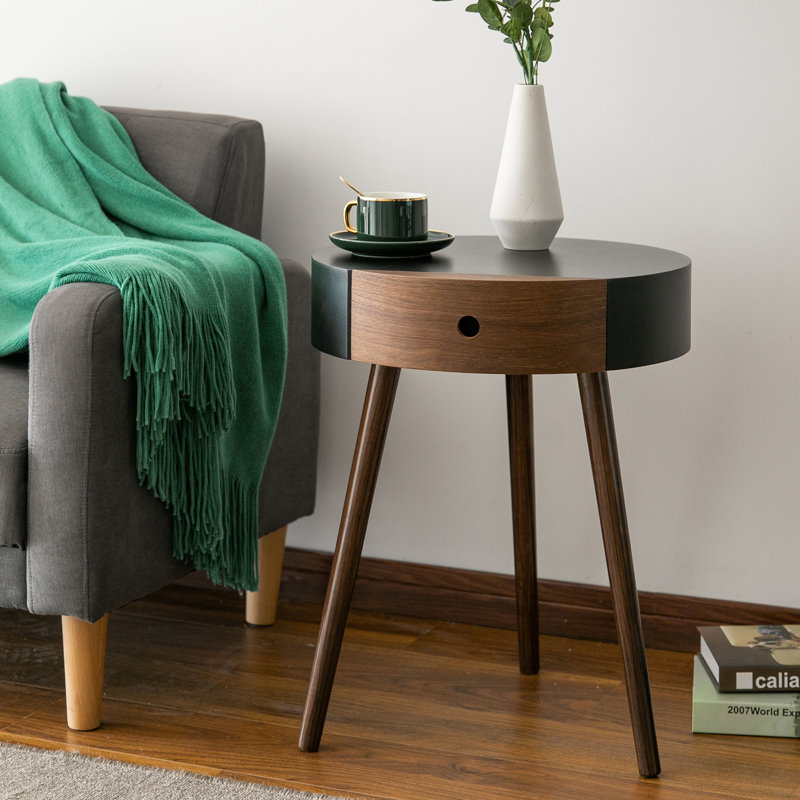 Whiteley End Table, Black