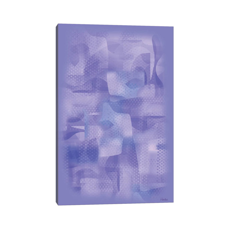 Almost Blue - Wrapped Canvas Painting, 45.72cm H x 30.48cm W x 1.905cm D