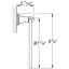 Geneva Wall Mounted Towel Ring-594315581