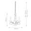 Balmer 3 - Light Candle Style Chandelier