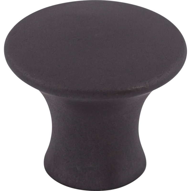 Oculus 7/8" Diameter Round Knob, Sable, 1 5/16" Knob Diameter