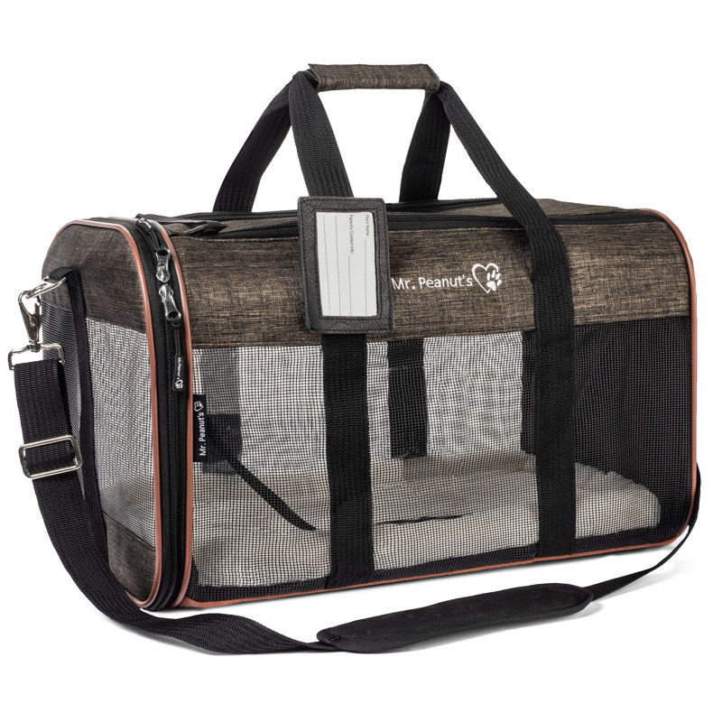 Collapsible Soft-Sided Crate with 2 Doors