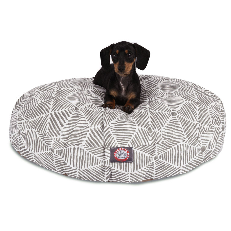 Oreiller pour chien Charlie / classique, Moyen (l 36 po x P 36 po x H 5 po), Gris