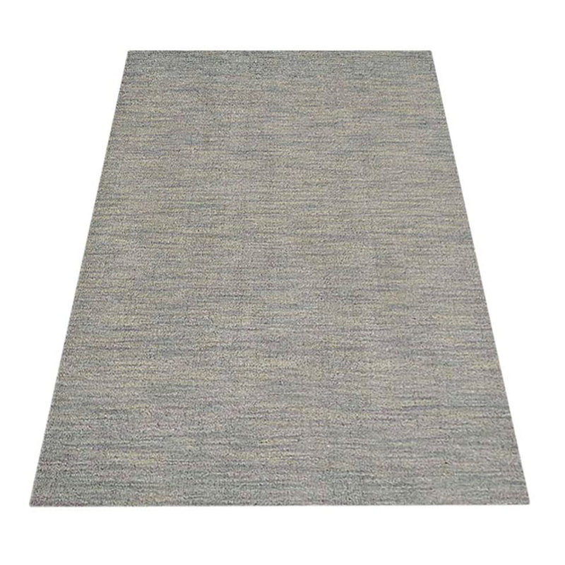 Tapis à poil long en polyester touffeté à la main - Rectangle, couleur vert clair, conception unie, tapis antidérapants faits à la main épais pour le salon, la chambre à coucher