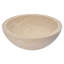 Lavabo de salle de bain vasque circulaire en petit travertin