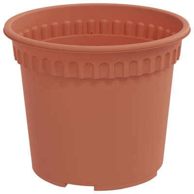 Round Flower Pot 24 Pcs Plastic