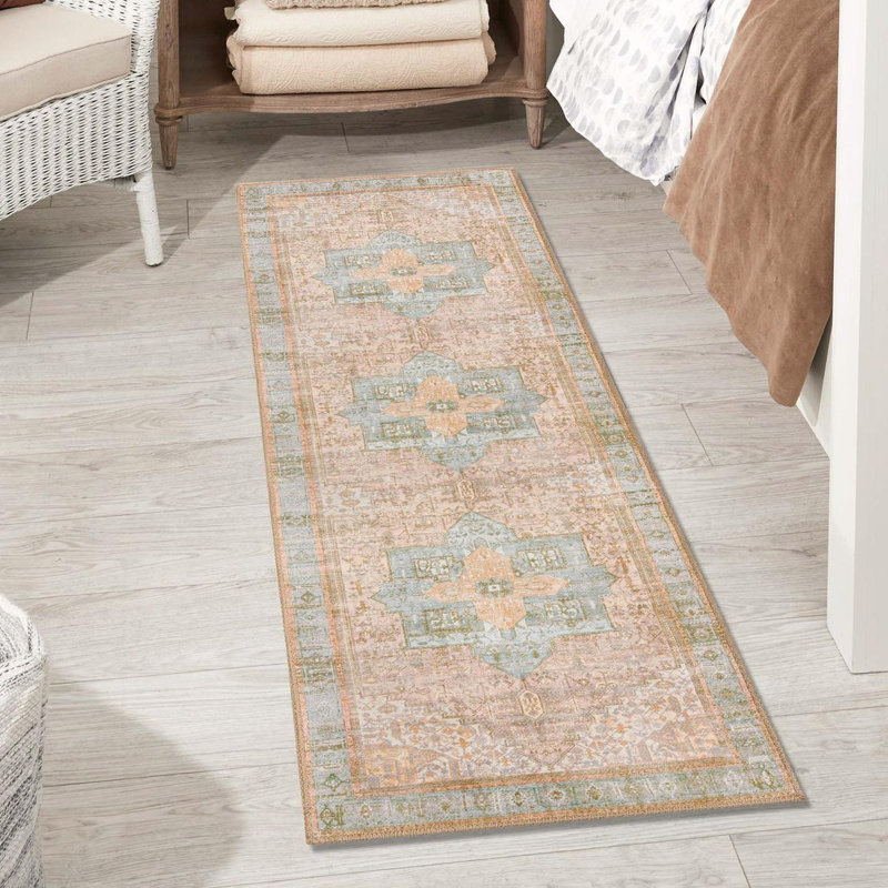 Oppie Geometric Indoor Rug, Runner 2'6" x 12'