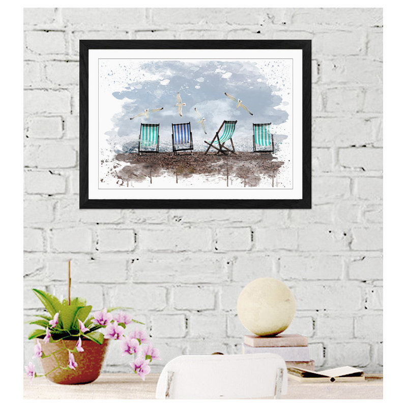 Print, Framed Picture, 45cm H x 62cm W
