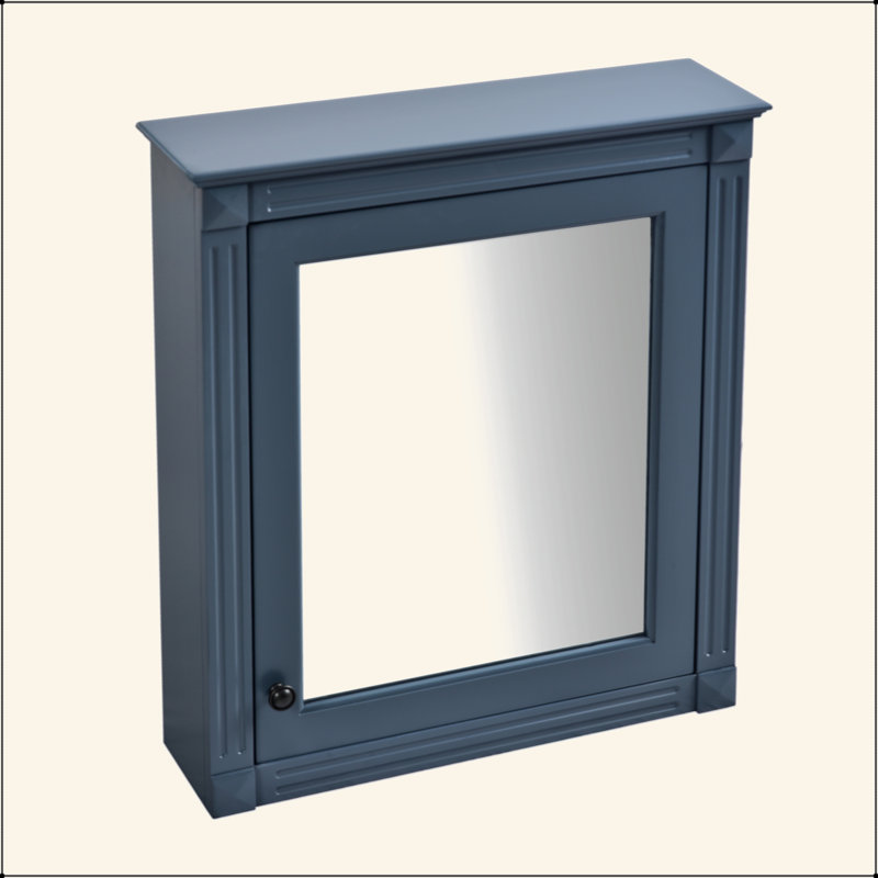 Armoire de rangement de salle de bain murale avec miroir, armoire à pharmacie avec tablette à hauteur réglable, armoire de rangement au-dessus de la toilette