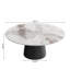  Table basse ronde en pierre 39 po Table basse en bois-17345366-17345387
