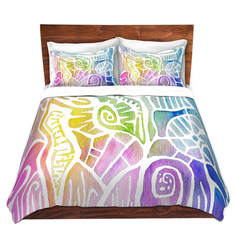  Housses de couette Marley Ungaro, Housse de couette pour grand lit et 2 taies décor