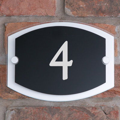 Sigfried 15cm H Plastic House Number