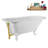 62" Streamline Clawfoot Tub,Tray,Drain, Clawfeet-101628987-102218226