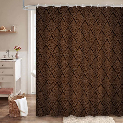 Carved Wood Brown Colour Decorative Vignette Elegant Abstract Artistic with 12 Hooks