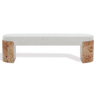 Nessabella Burl Leg Bench by Hokku Designs