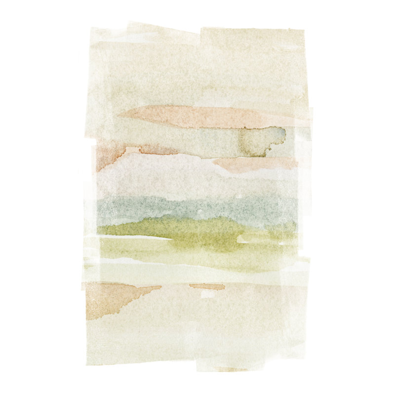 " Soft Stack II " by Emma Caroline Painting Print, 48" H x 32" W