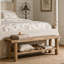 Solid Wood Storage Bench