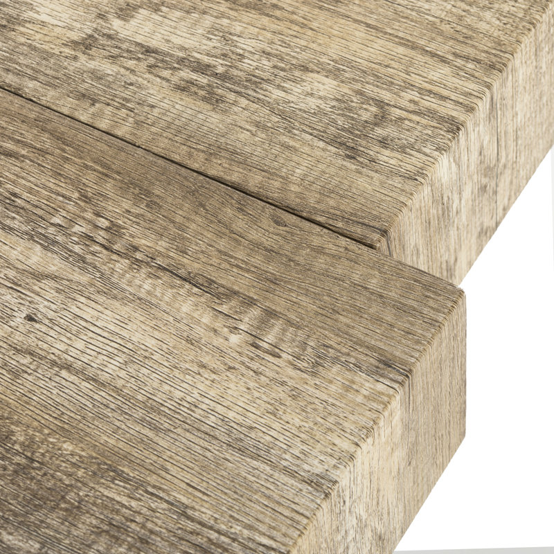 Blonde Coffee Table, Multi Brown