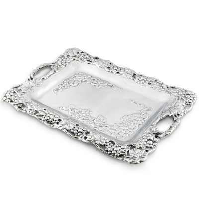 Grape Metal Decorative Tray